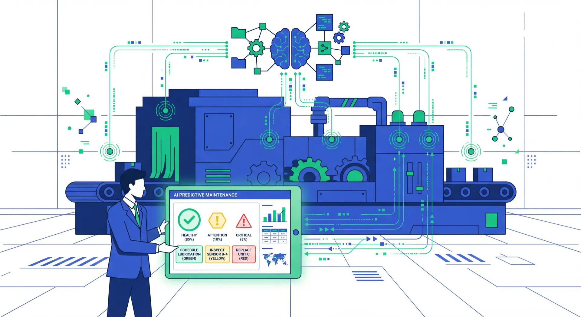 製造業如何用 AI Agent 降低設備停機時間